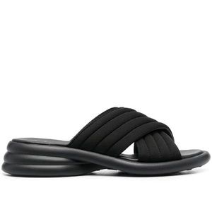 Camper Black Criss Cross Sandal